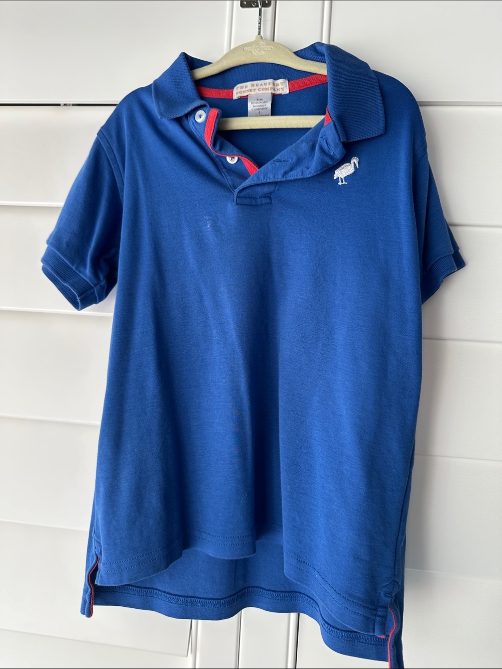TBBC prim and proper polo royal blue size 6